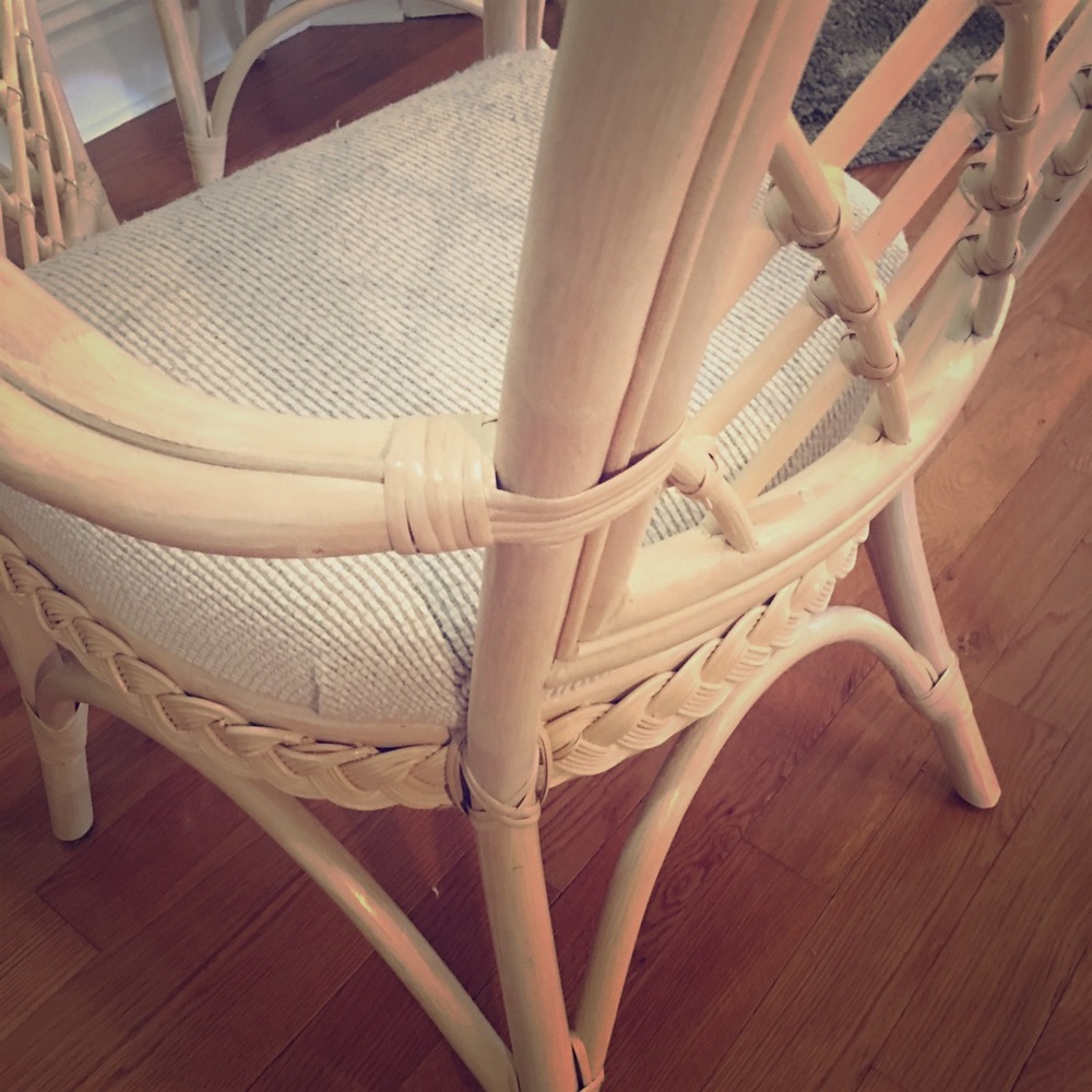 Bamboo patio set